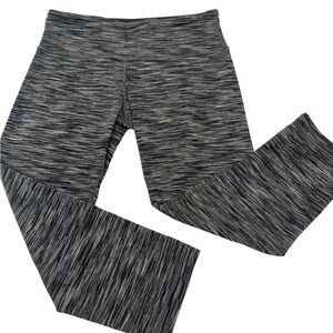 Lululemon Groove Crop Leggings Pant Blurred Grey Size 6
